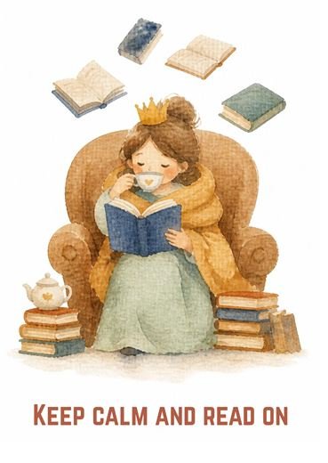 Keep calm and read on
