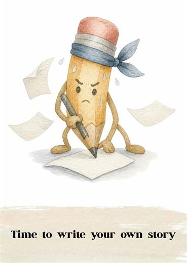 Time to write your own story