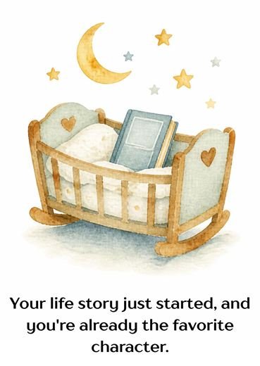 Your life story just started