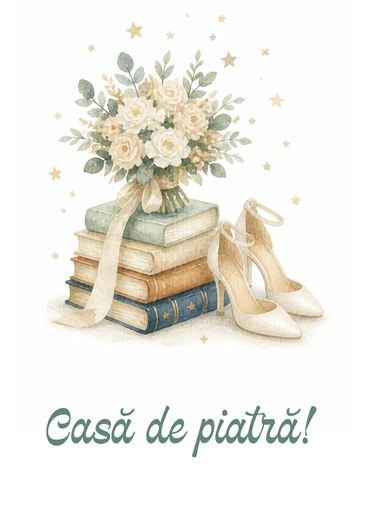 Casă de piatră! — pantofi de mireasă