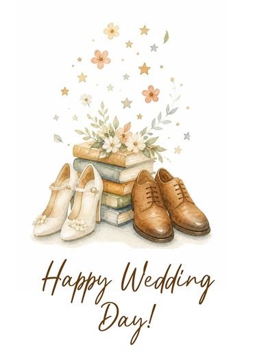 Happy Wedding Day! — pantofi