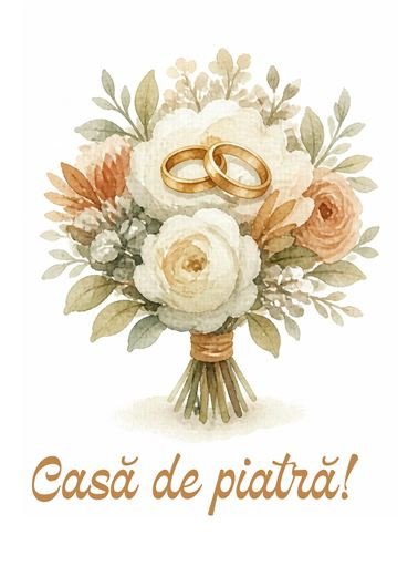 Casă de piatră! — buchet